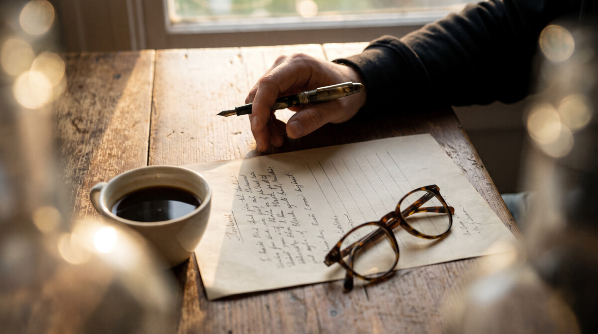 freelance contract signing close-up with pen on document