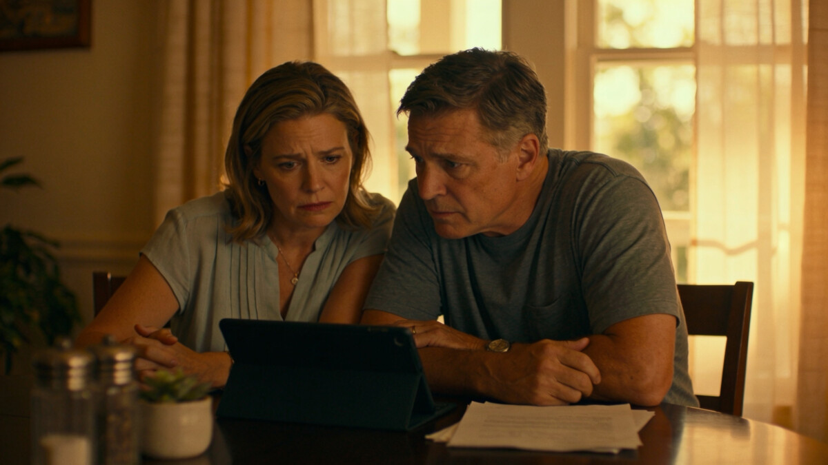 how to invest during a recession - couple discussing financial strategy together at home